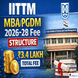 IITTM MBA/PGDM Fee Structure 2026 Released; Total Academic Fee Set at ₹3.4 lakh